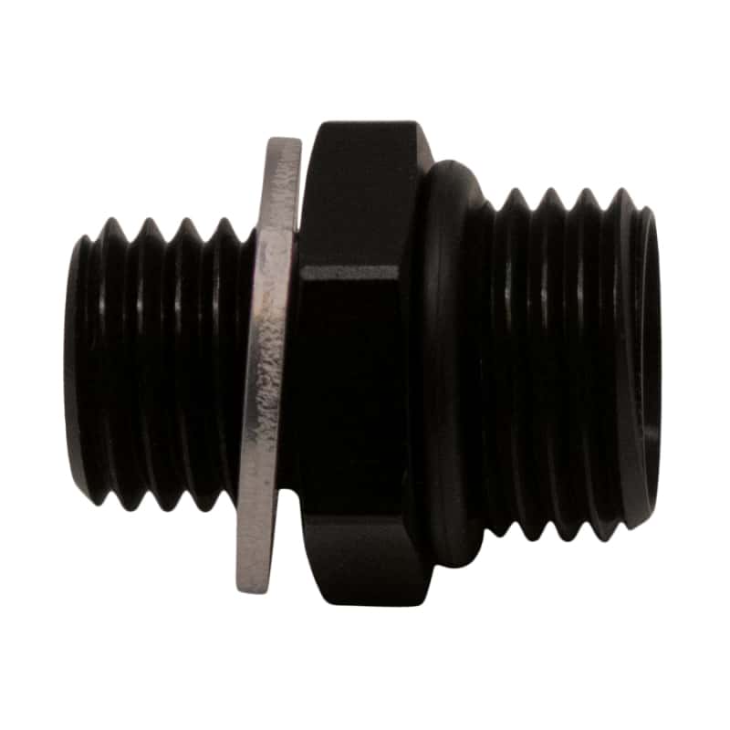 DeatschWerks — DeatschWerks 6AN ORB Male to M12 X 1.5 Metric Male (Incl O-Ring and Washer) - Anodized Matte Black
Lines & Fittings - view 1