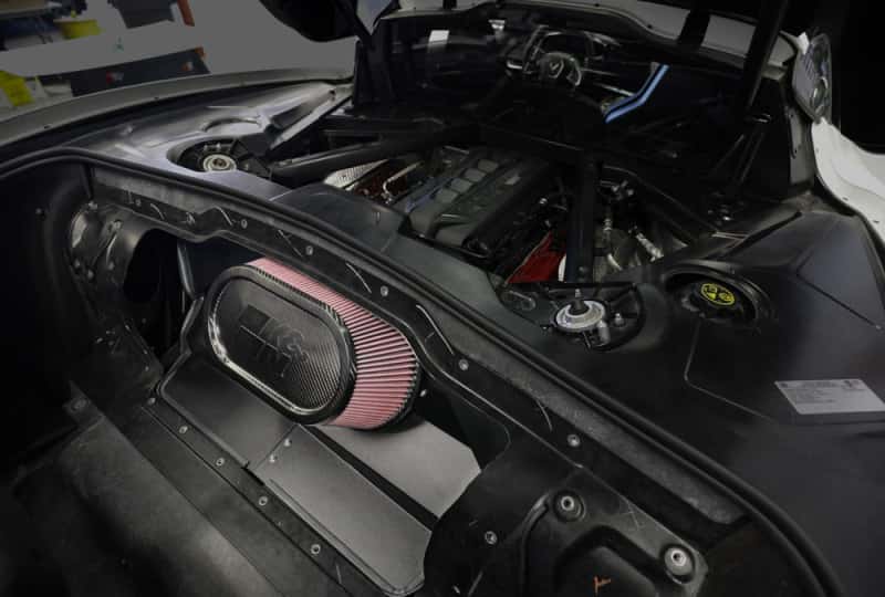 K&N Engineering — K&N 20-21 Chevrolet Corvette Stingray 6.2L V8 F/I AirCharger Performance Intake System
Air Intake System - view 7
