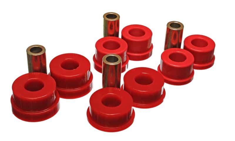 Energy Suspension — Energy Suspension 02-09 350Z / 03-07 Infiniti G35 Red Rear Sub Frame Set
SuspSbfrBshngKt - view 2