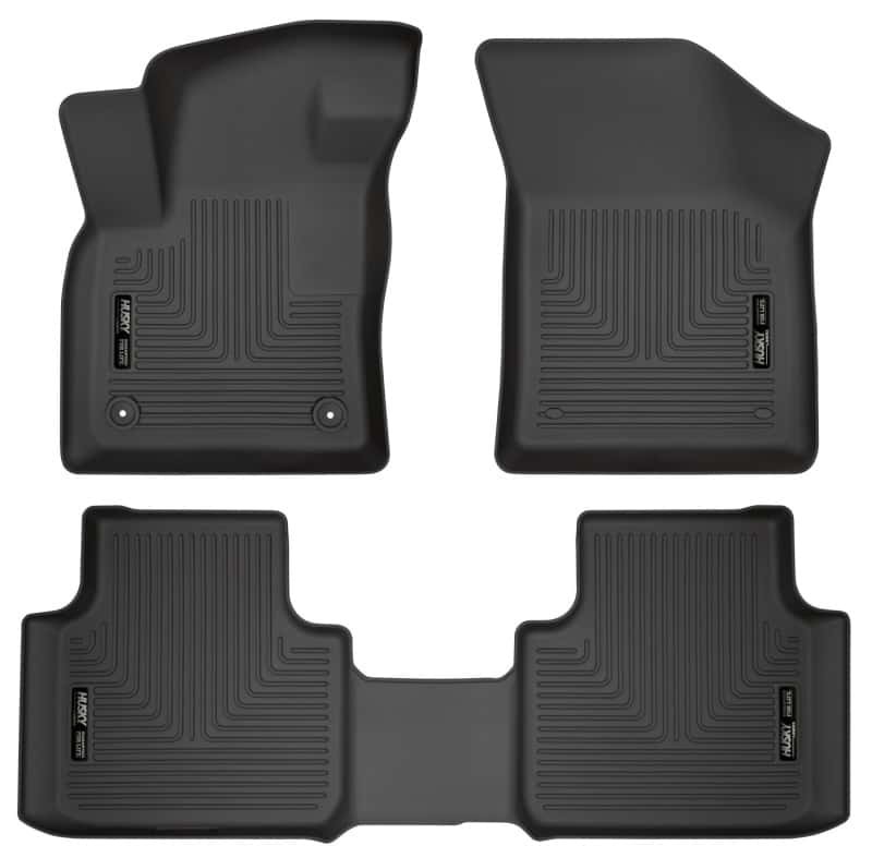 Husky Liners — Husky Liners 18-19 Volkswagen Atlas Weatherbeater Black Front & 2nd Seat Floor Liners
Floor Liners - view 1