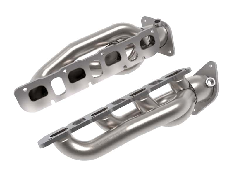 aFe — aFe Power Twisted Steel 304SS Shorty Header 2021 Ram 1500 TRX V8-6.2L (uncoated)
Twisted Steel Header - view 1