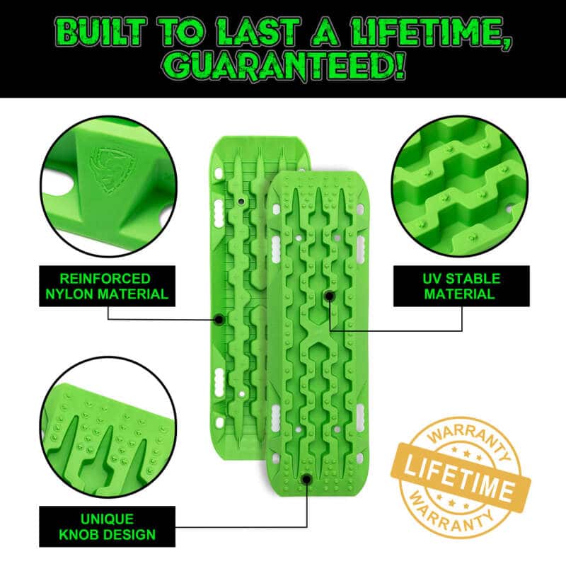 Rhino USA — Rhino USA Recovery Traction Boards - Green (Pair)
Vehicle Mat - view 3