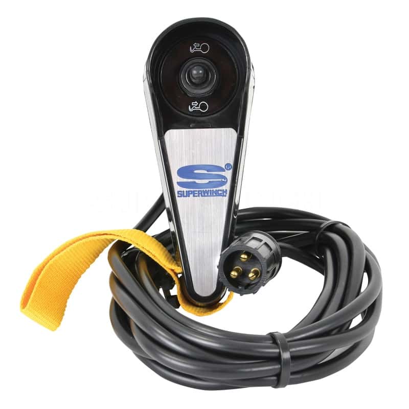 Superwinch — Superwinch 9500 LBS 12V DC 3/8in x 80ft Synthetic Rope Tiger Shark 9500 Winch
Winch - view 9