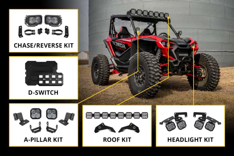 Diode Dynamics — Diode Dynamics 19-25 Honda Talon SS10 Grille Sport Yellow Combo - view 9