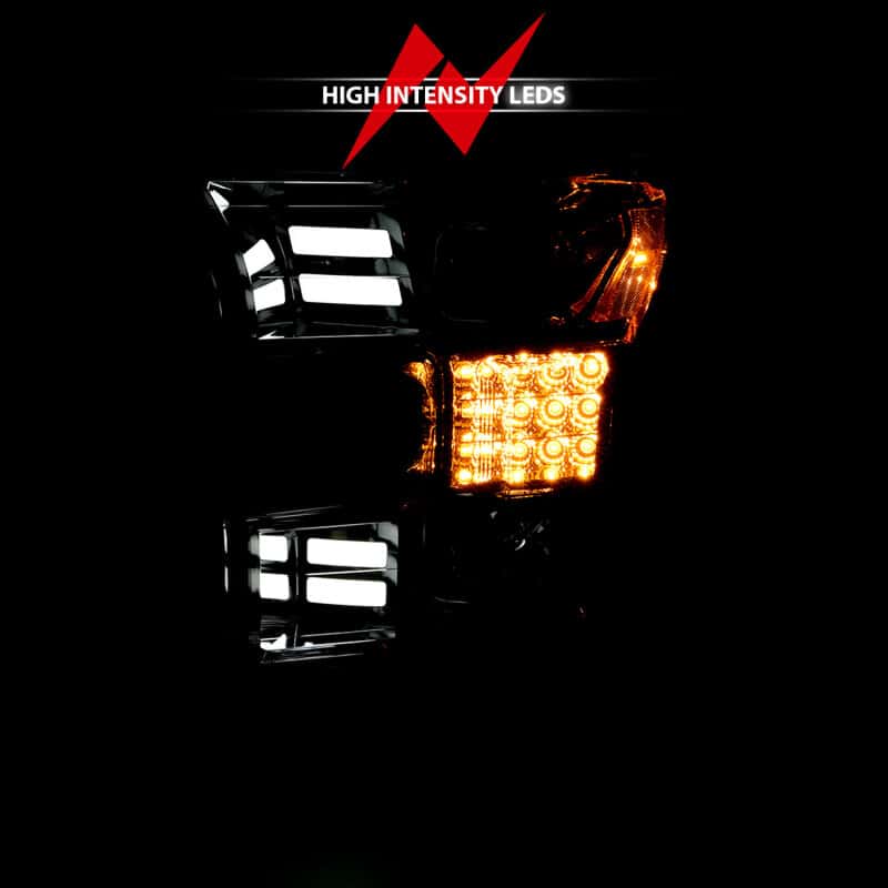 ANZO — ANZO 15-17 Ford F-150 Proj Headlights w/ Plank Style Design Chrome w/ Amber Sequential Turn Signal
Projector Headlights
Head Light Set - view 14