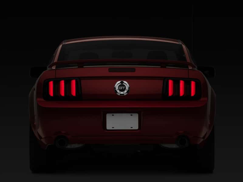 Raxiom — Raxiom 05-09 Ford Mustang Vector V2 LED Tail Lights- Black Housing (Smoked Lens)
Lights - view 3