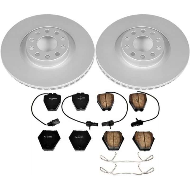 PowerStop — Power Stop 00-04 Audi A6 Quattro Front Z23 Evolution Sport Coated Brake Kit - view 1