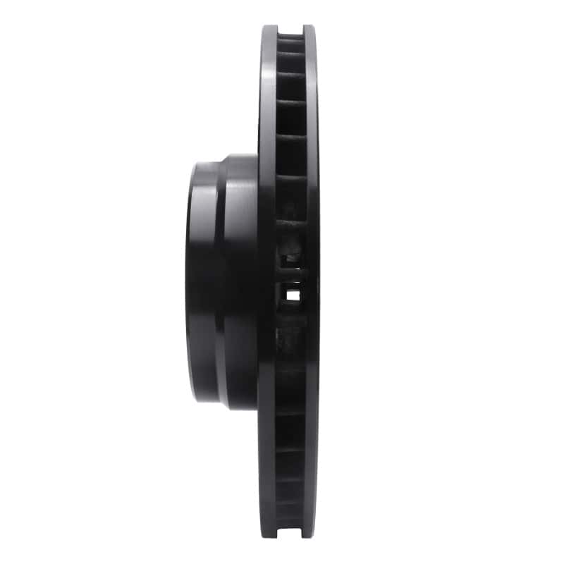 R1 Concepts — R1 95-01 BMW 750IL Front Right Drilled & Slotted Black Brake Rotor
R1 Brake Rotor Drill - view 3