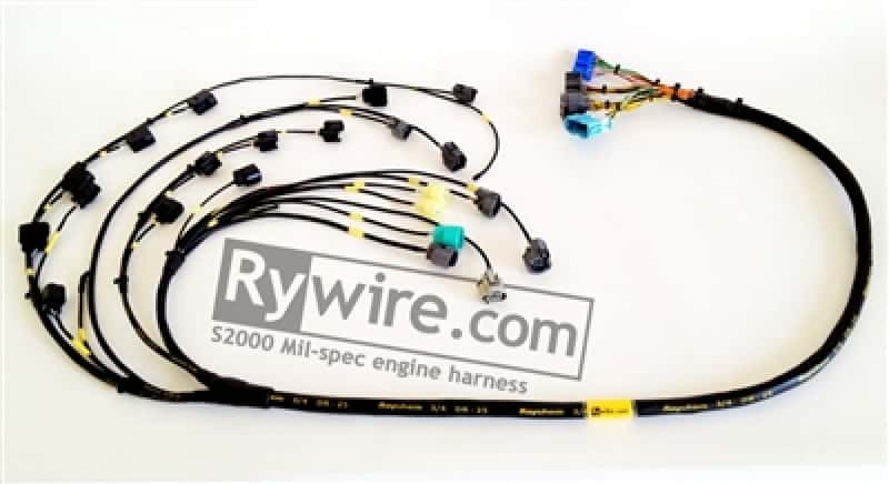 Rywire — Rywire Honda S2000 AP1/AP2 (Early) Mil-Spec Engine Harness w/OEM Coils/Injector/ECU Plugs - view 3