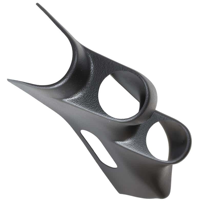 AutoMeter — Autometer 97-02 Chevrolet Corvette Dual 2 1/16in Black 52mm Gauge Pod
2-1/16" DUAL POD, CO - view 2