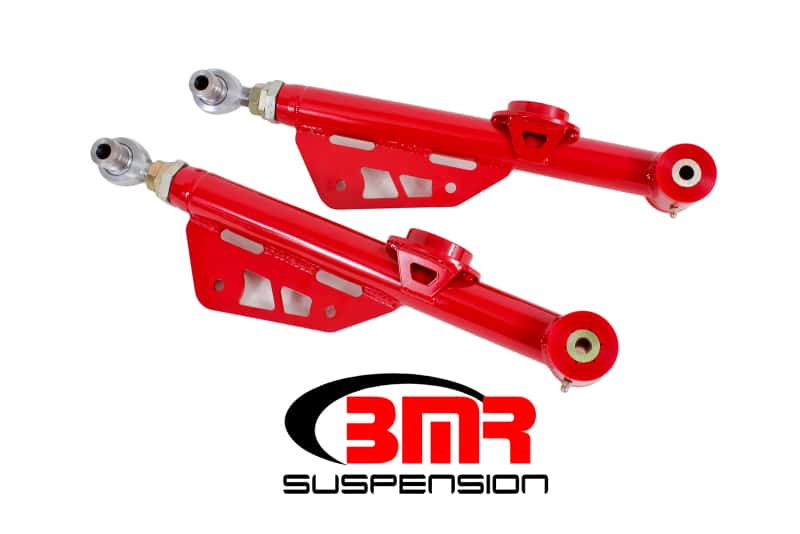 BMR Suspension — BMR 99-04 Mustang On-Car Adj. Lower Control Arms / Rod End Combo (Polyurethane) - Red
Lower Control Arms - view 1