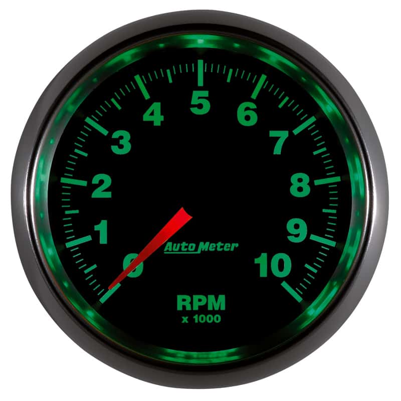 AutoMeter — Autometer GS 3-3/8in 10000 RPM In-Dash Tachometer Gauge
3-3/8" TACH, 10,000 - view 10