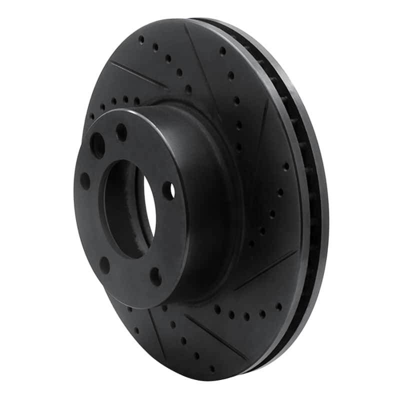R1 Concepts — R1 08-18 Mercedes-Benz G500 (USA/Canada) Front Right Drilled & Slotted Black Brake Rotor
R1 Brake Rotor Drill - view 2