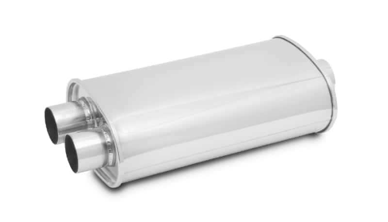 Vibrant — Vibrant StreetPower Oval Muff 5inx9inx15in long Muff body 2.5in in I.D. x dual 2.25in out CenterDual
2.5"x2.25"DualMufflr
2.5"IDMuffDual2.25OD
Muffler - view 3