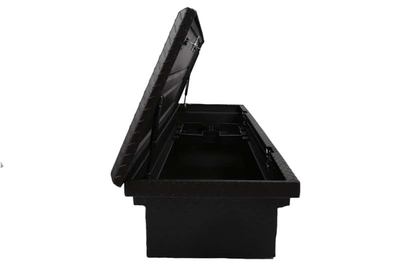 Dee Zee — Dee Zee Universal Tool Box - Red Crossover - Single Lid Black BT (Low/Txt Blk)
ToolBxTrkBedRTR - view 10