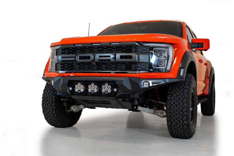 Addictive Desert Designs — Addictive Desert Designs 2021+ Ford Raptor Bomber Front Bumper w/ 3 Baja Designs LP6 Light Mounts
Bumper- Front
Bumpers - view 19