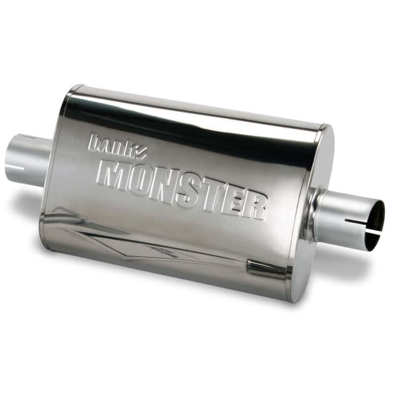 Banks Power — Banks Power 91-99 Jeep 4.0L Muffler - 2.5in X 2.5in S/S
Performance Exhausts - view 1
