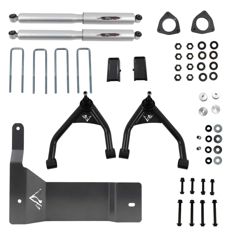 Belltech — Belltech 16-18 Chevrolet Silverado / GMC Sierra 1500 4WD 4in Suspension Lift Kit w/ Shocks
LIFT KIT - view 3