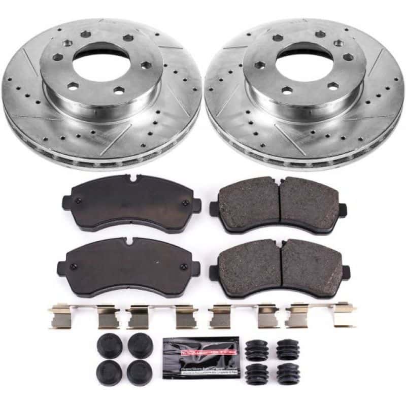 PowerStop — Power Stop 07-09 Dodge Sprinter 3500 Front Z23 Evolution Sport Brake Kit - view 1