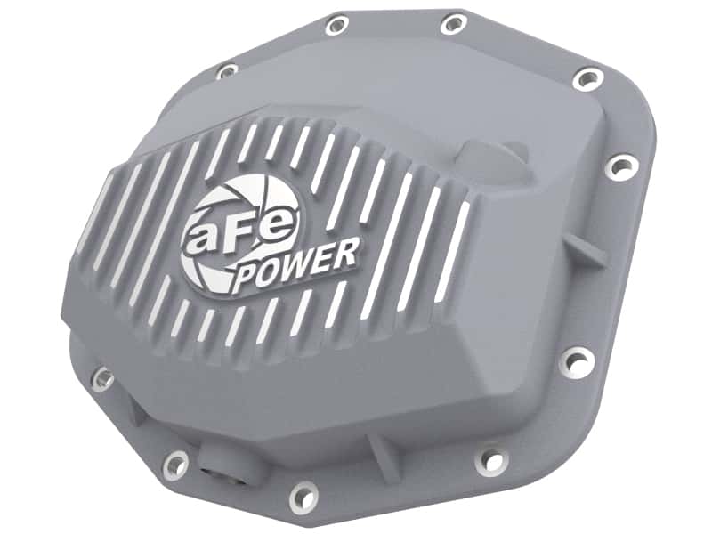 aFe — aFe 21-22 RAM 1500 TRX HEMI V8 6.2L(sc) Street Series Rear Differential Cover Raw w/ Machined Fins
Differential Cover - view 1