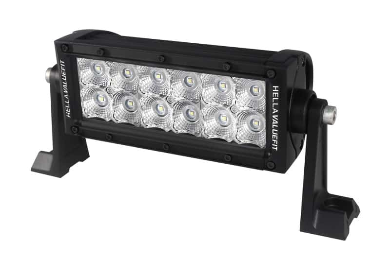 Hella — Hella Value Fit Sport 8in Light - 36W Dual Row Flood Beam - LED - view 1