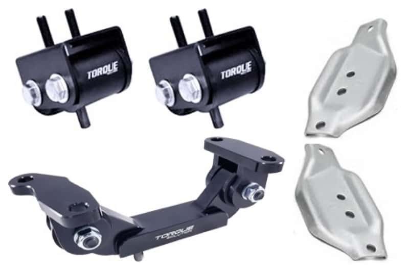 Torque Solution — Torque Solution Engine/Transmission Mount Kit w/ OEM Mount Plates: 02-14 Subaru WRX / 04+ STI - view 1