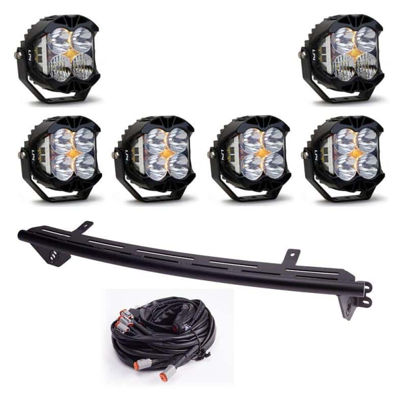 Baja Designs — Baja Designs 23+ Ford Super Duty LP4 Bull Bar Light Kit - view 1