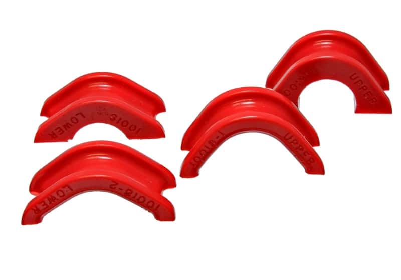 Energy Suspension — Energy Suspension 74-78 Nissan 260Z/280Z Red Rack and Pinion Bushing Set
RackAndPinionBshng - view 1