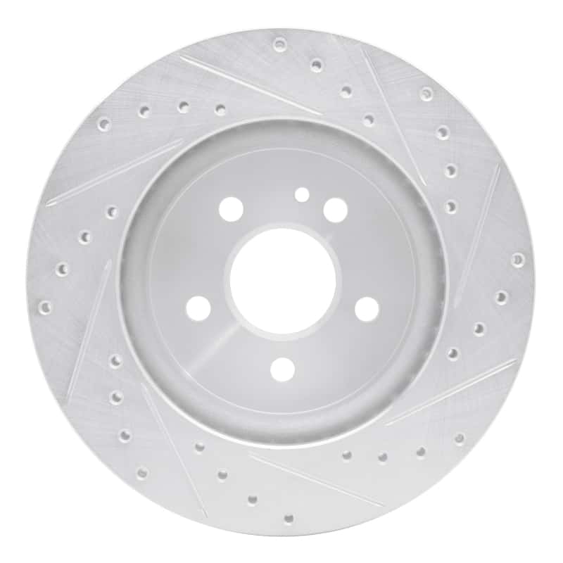 R1 Concepts — R1 98-05 Mercedes-Benz ML320 Front Left Drilled & Slotted Silver Brake Rotor
R1 Brake Rotor Drill - view 5