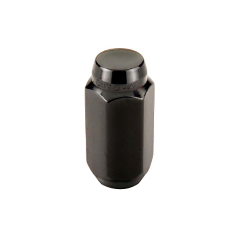 McGard — McGard Hex Lug Nut (Cone Seat) M14X1.5 / 22mm Hex / 1.945in. Length (4-Pack) - Black - view 4