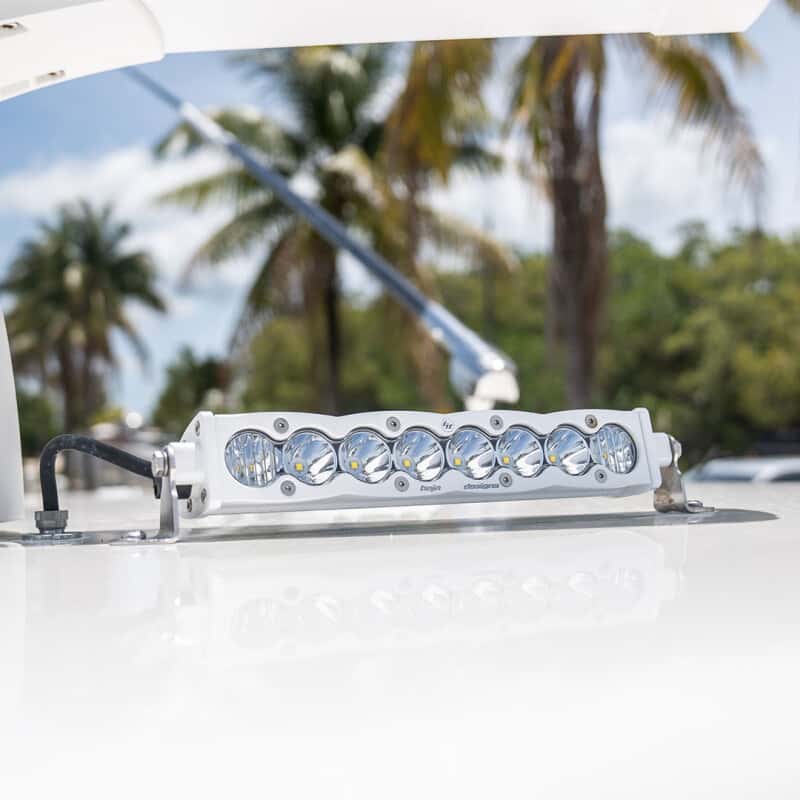 Baja Designs — Baja Designs Marine S8 Straight LED Light Bar 10in. - White - view 3
