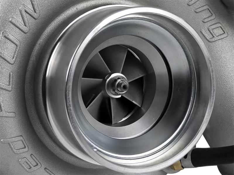 aFe — aFe Power Bladerunner Turbocharger 76mm 98.5-02 Dodge Diesel Trucks L6-5.9L (td)
Turbocharger - view 5