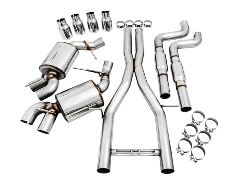 AWE Tuning — AWE Tuning 16-19 Chevy Camaro SS Res Cat-Back Exhaust -Touring Edition (Quad Chrome Silver Tips)
Res Touring Exhaust - view 2