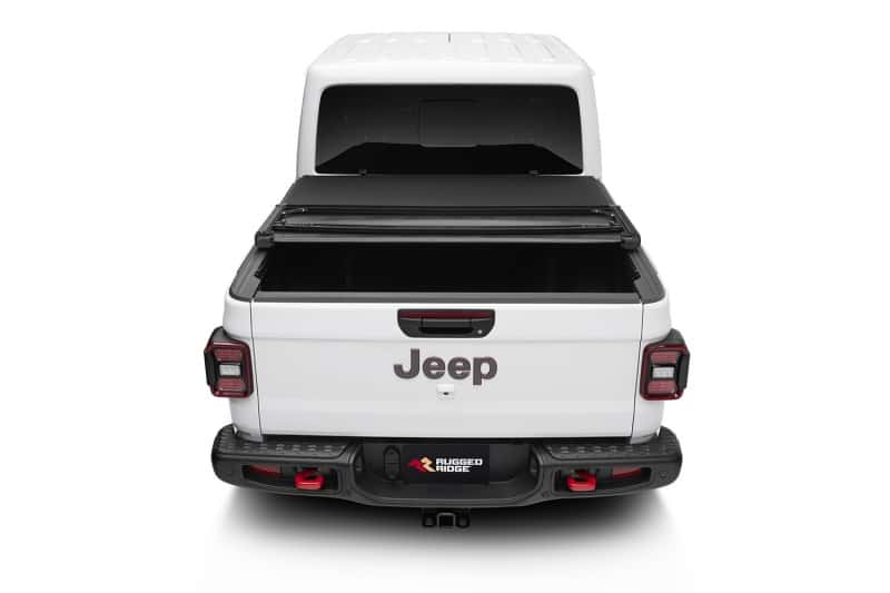 Rugged Ridge — Rugged Ridge Armis Soft Folding Bed Cover 2020 Gladiator JT
Tonneau Cover
OFFROAD_TOPS - view 6
