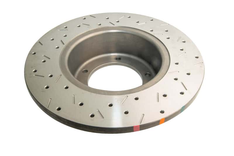 DBA — DBA 93-99 Land Rover Defender 110 Front 4000 Series Drilled & Slotted Rotor
Brake Rotor - view 2