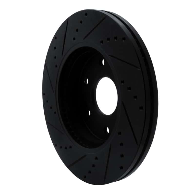 R1 Concepts — R1 2019-2026 Cadillac Escalade ESV Front Right Drilled & Slotted Black Brake Rotor
R1 Brake Rotor Drill - view 4