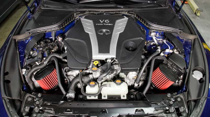 AEM Induction — AEM 2016 C.A.S Infinity Q50/Q60 V6-3.0L F/l Cold Air Intake
Cold Air Intake Syst
AEM Cold Air Intake - view 5