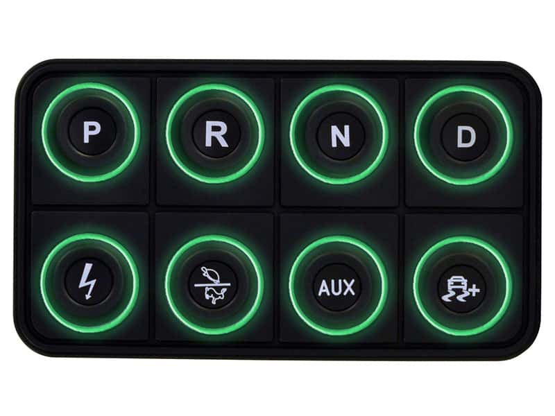 AEM — AEM EV 8 Button Keypad CAN Based Programmable Backlighting - view 6