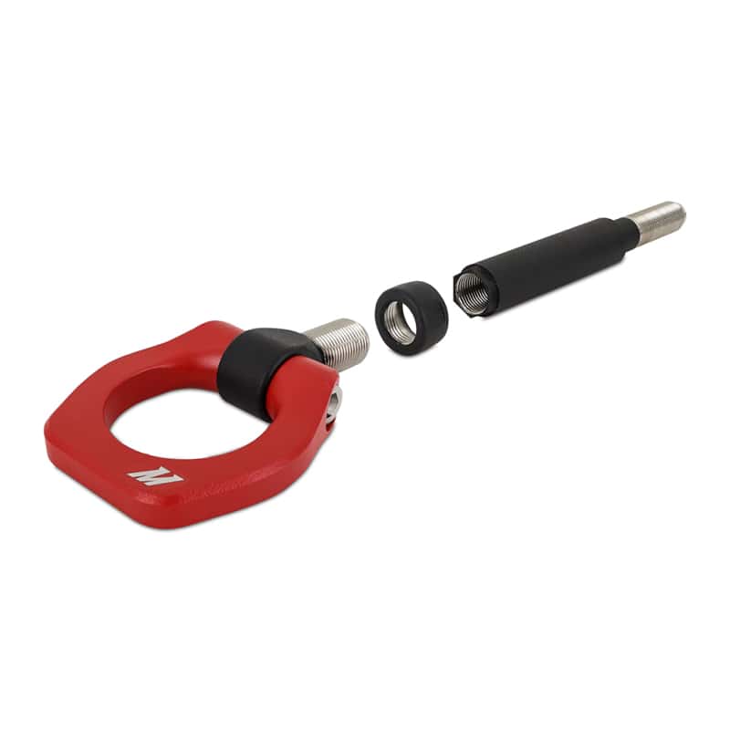 Mishimoto — Mishimoto 13+ Subaru BRZ/FRS/86 / 18+ Subaru WRX Red Racing Front Tow Hook - view 3