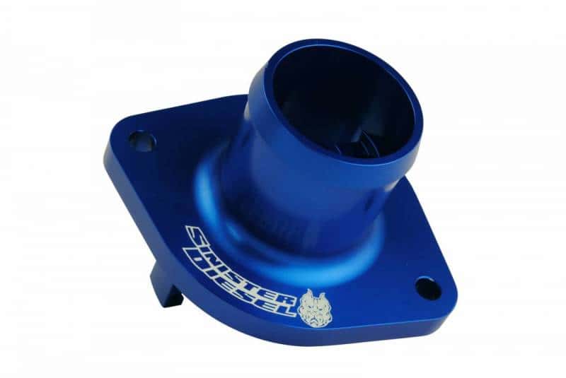 Sinister Diesel — Sinister Diesel 03-07 Ford 6.0L Powerstroke Thermostat Housing - view 8