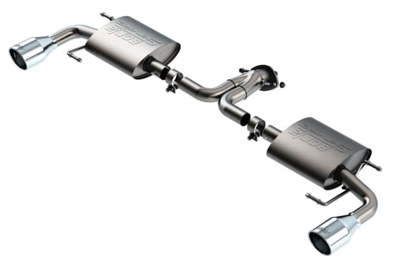 Borla — Borla 17-20 Mazda CX-5 2.5L AT AWD 4DR 2in S-Type Rear Section Exhaust
Axle-Back System - view 2