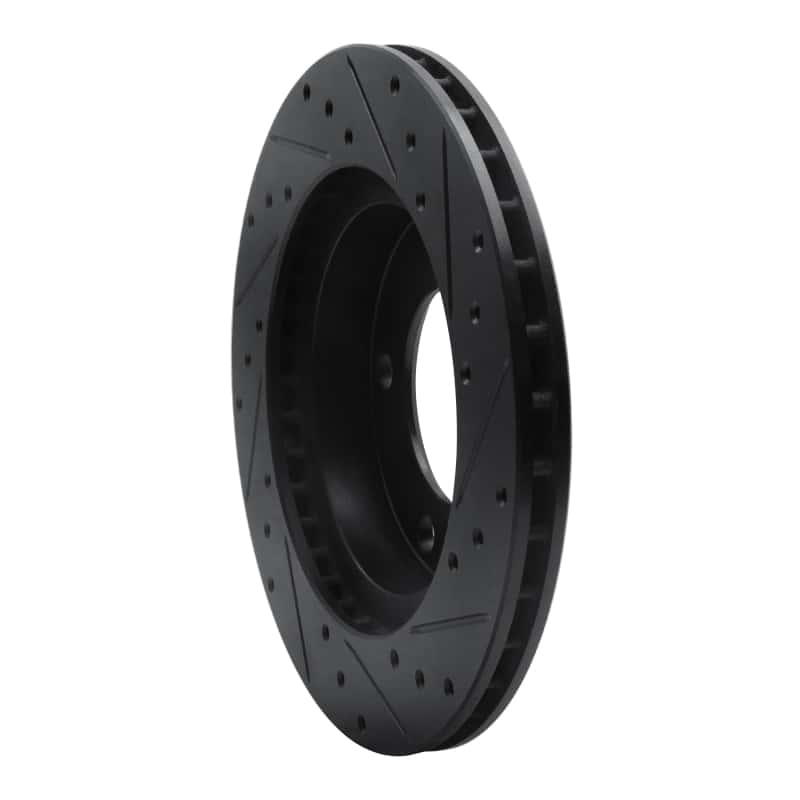 R1 Concepts — R1 76-86 Jeep Scrambler Front Left Drilled & Slotted Black Brake Rotor
R1 Brake Rotor Drill - view 4