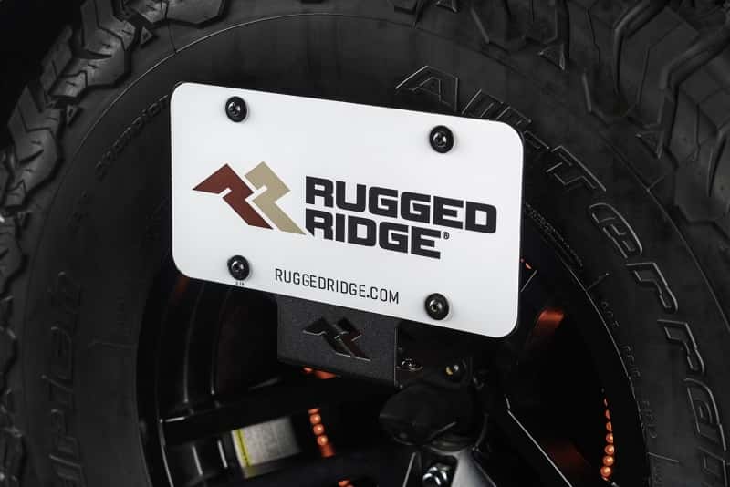 Rugged Ridge — Rugged Ridge Tag Relocation Bracket Rear 18-20 Jeep Wrangler JL
LicensePlateBrkt
OFFROAD_BUMPERS - view 4