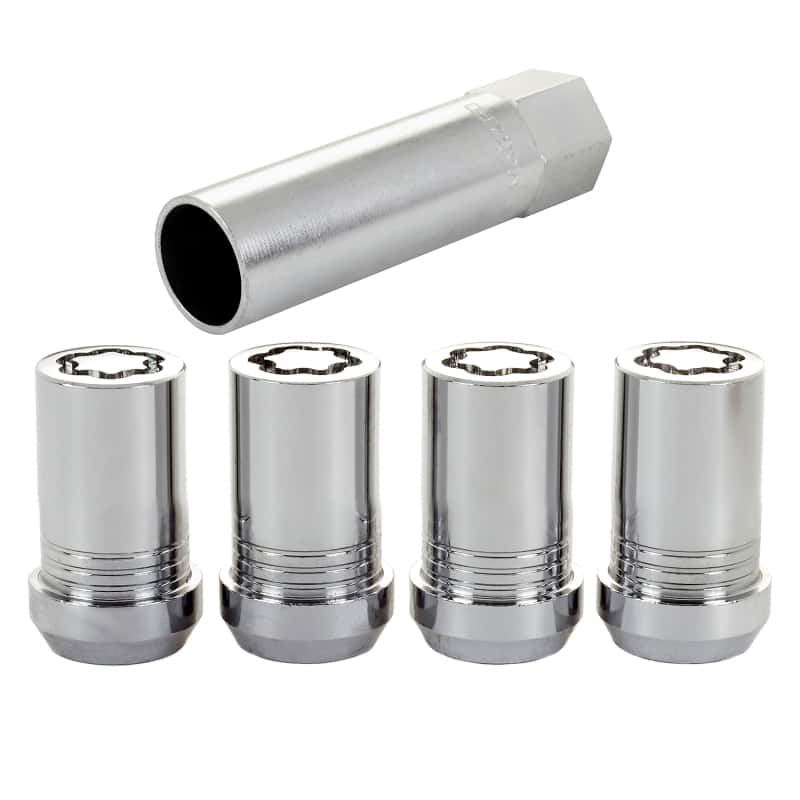 McGard — McGard Wheel Lock Nut Set - 4pk. (Tuner / Cone Seat) M14X1.5 / 22mm Hex / 1.648in. Length - Chrome - view 5