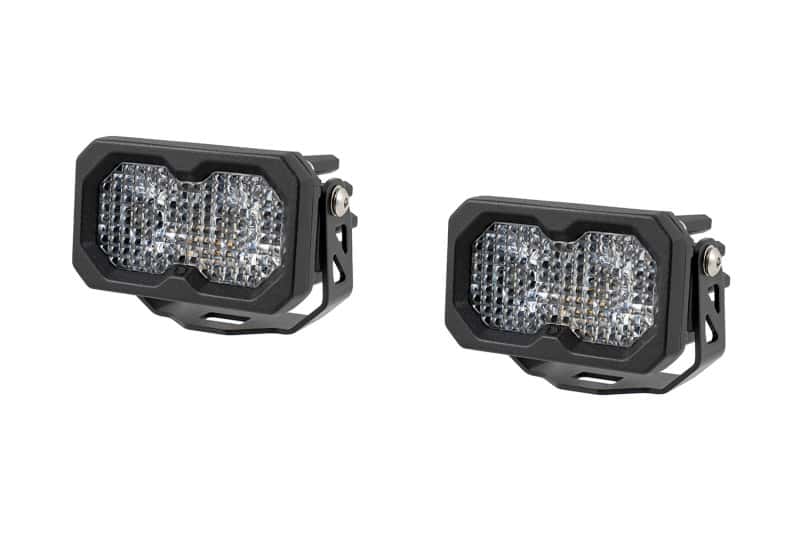 Diode Dynamics — Diode Dynamics C2 2.0 Sport White Flood Standard RBL (pair) - view 1