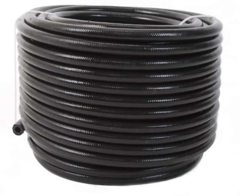 Aeromotive — Aeromotive PTFE SS Braided Fuel Hose - Black Jacketed - AN-06 x 16ft
Hose - view 1