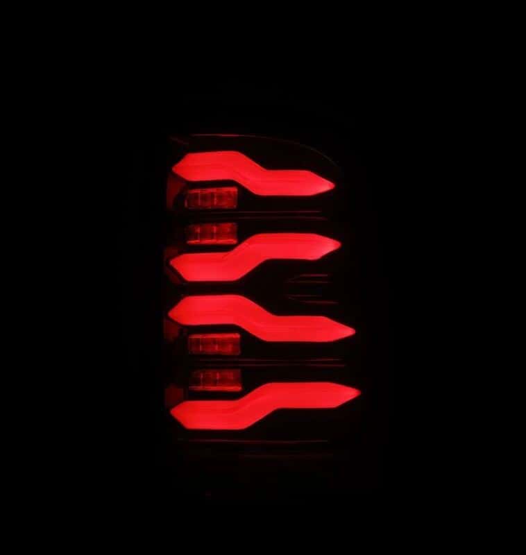 AlphaRex — AlphaRex 09-18 Dodge RAM LUXX-Series LED Taillights Black Red w/Actv Light & SS
Taillight Assembly - view 3