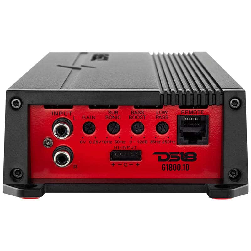 DS18 — DS18 1-Channel Amplifier 600/1ohm 400/2ohm 250/4ohm Watts RMS - view 3