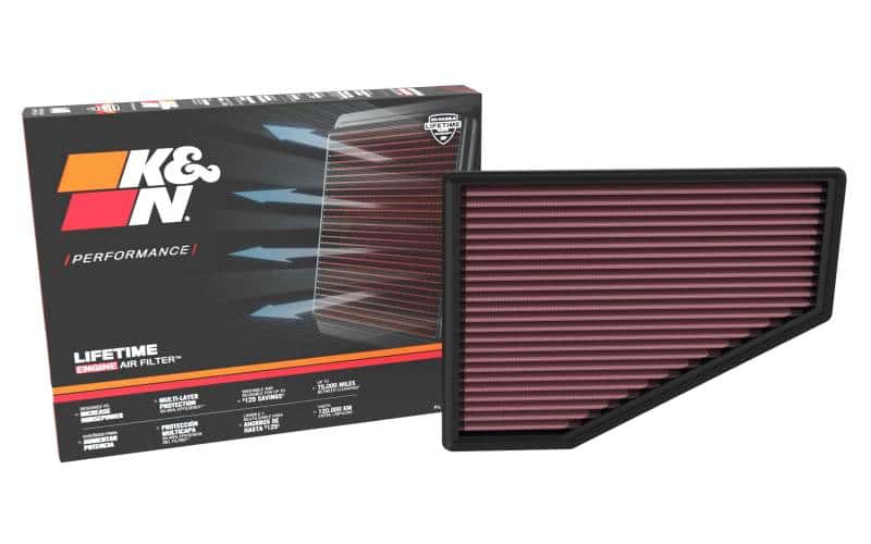 K&N Engineering — K&N 2021+ Jeep Grand Cherokee V6 3.6L Replacement Air Filter
Air Filter - view 4