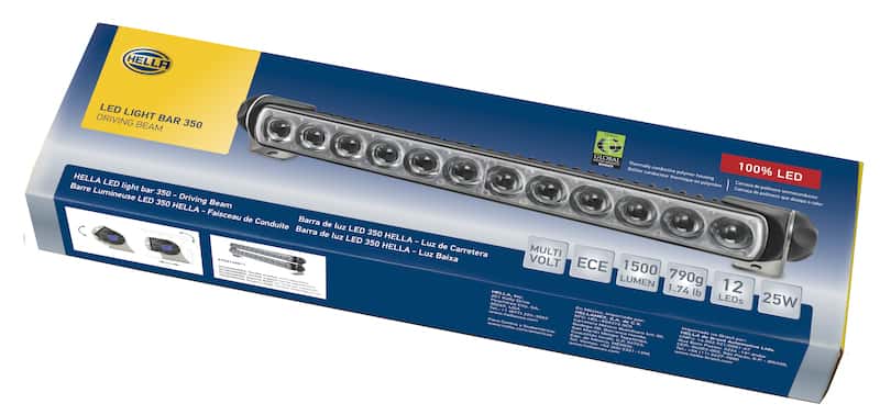 Hella — Hella Led Light Bar 350 / 14in Driving Beam - Clear - view 27